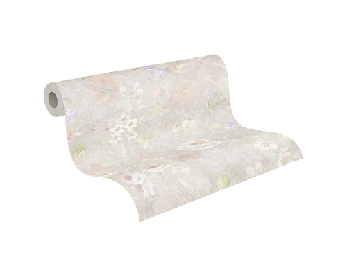 Rouleau de papier peint à motif floral