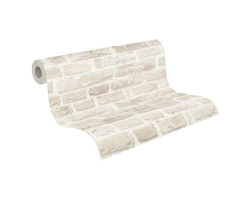 Rolle Tapete mit Backsteinmuster