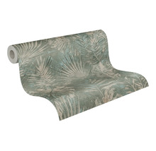 Rouleau de papier peint avec motif de feuilles