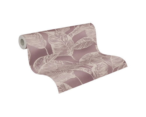 Tapetenrolle mit Blättermuster