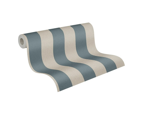 Tapetenrolle mit Streifenmuster