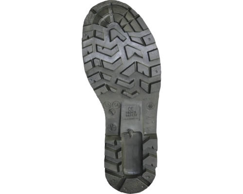 Semelle d''une chaussure de sécurité avec profil