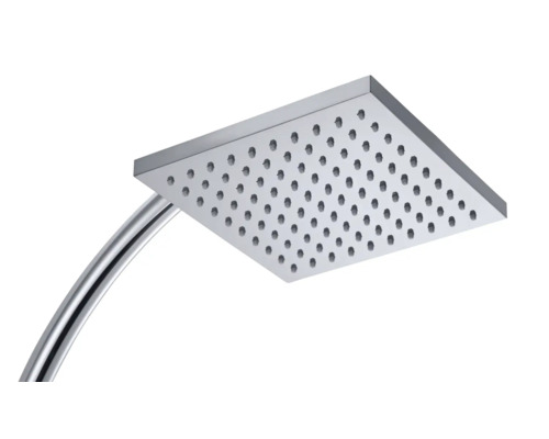 Quadratischer Duschkopf aus Metall