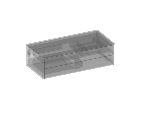 Boîte de rangement transparente pour stocker des objets