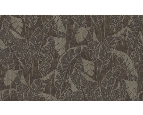 Papier peint avec motif de feuilles