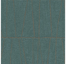 Vliestapete 39506-4 Jade 2 Grafikmuster Petrol