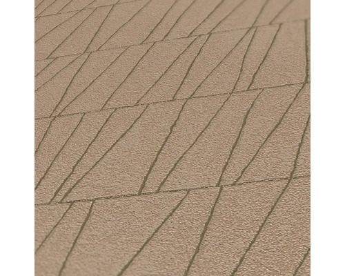 Papier peint à motifs géométriques