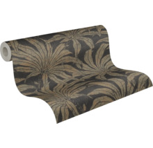 Rouleau de papier peint avec motif de feuilles