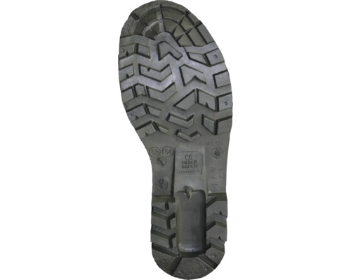 Semelle d''une chaussure de sécurité avec profil