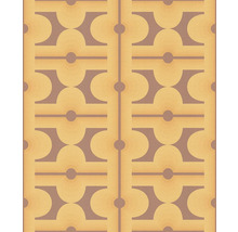 Papier peint intissé 39533-4 Retro graphique jaune