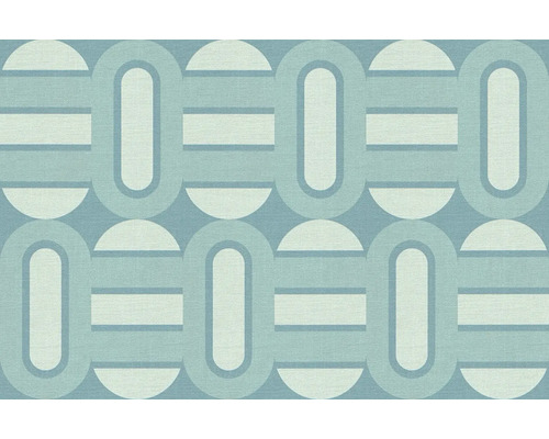 Tapete mit geometrischem Kettenmuster