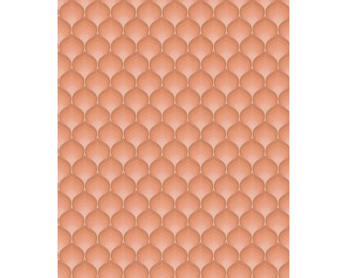 Motif de carreaux muraux avec des formes arrondies qui se chevauchent