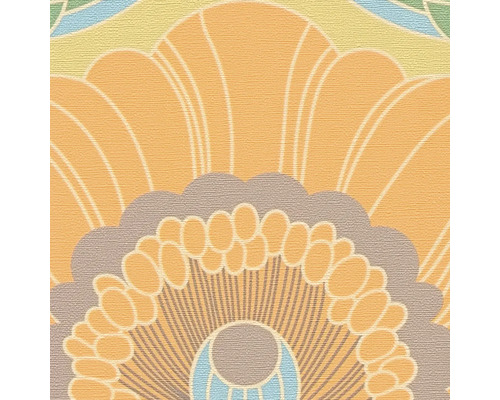 Papier peint à motif floral