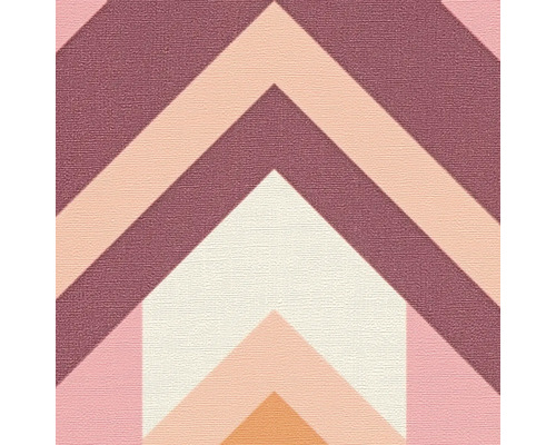 Papier peint à motif géométrique en zigzag