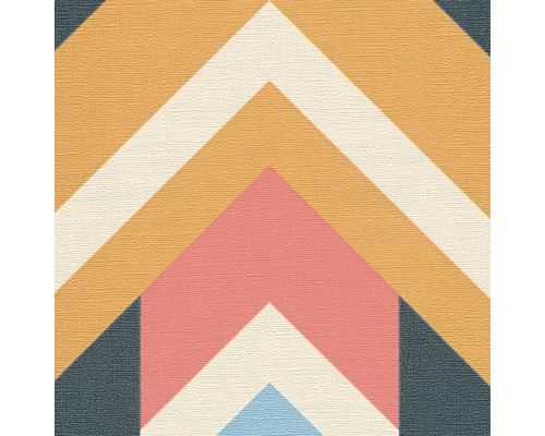 Tapete mit geometrischem Zickzackmuster