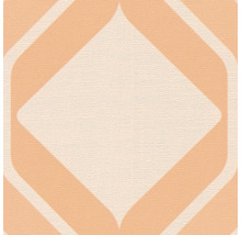 Papier peint intissé 39532-3 Retro Chic lignes orange