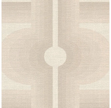 Vliestapete 39533-5 Retro Grafik beige
