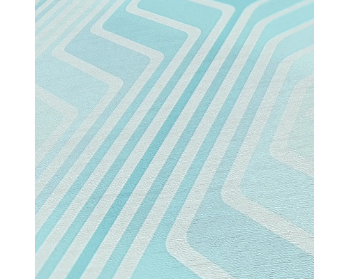 Papier peint à motif de lignes géométriques