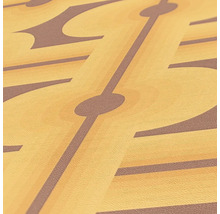 Papier peint intissé 39533-4 Retro graphique jaune