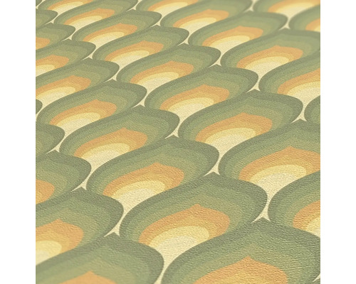 Tapete mit gewölbtem Muster