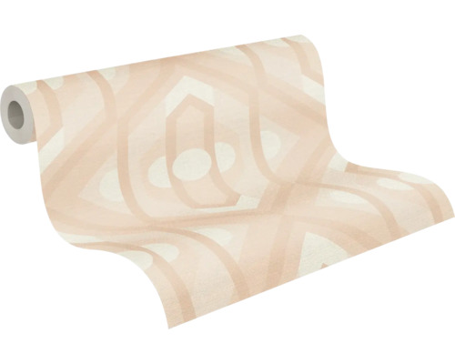 Tapetenrolle mit geometrischem Muster