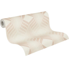 Rouleau de papier peint à motif géométrique
