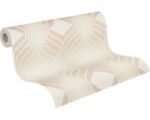 Tapetenrolle mit geometrischem Muster