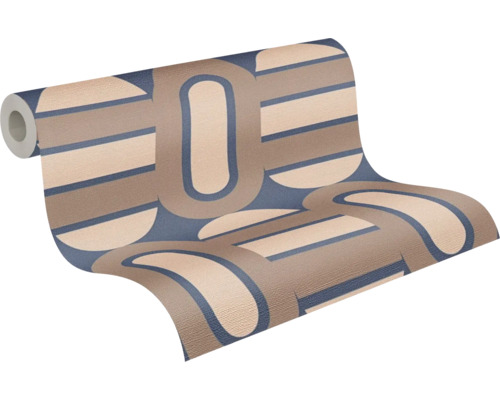 Tapetenrolle mit geometrischem Muster