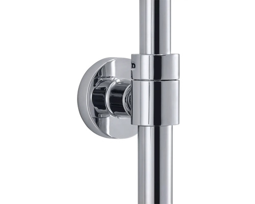 Gros plan d''un raccord de radiateur avec fixation murale