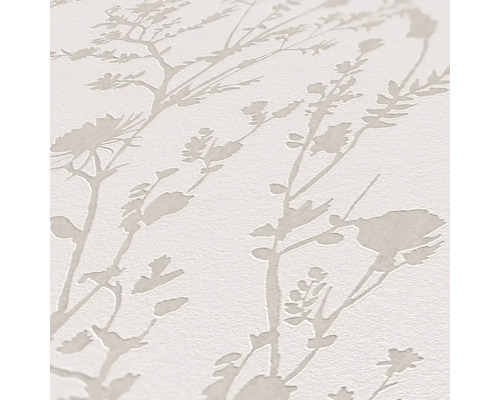 Papier peint à motif floral