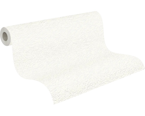 Rouleau de papier peint texturé blanc