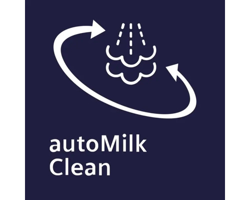 Symbole de la fonction Auto Milk Clean