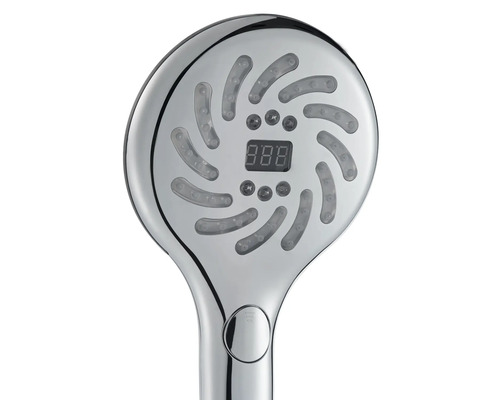 Handbrause mit digitaler Temperaturanzeige