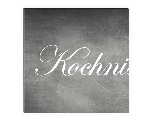 Panneau de cuisine avec le mot Koch