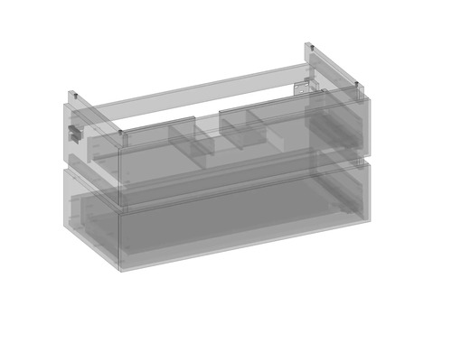 Meuble sous-lavabo sans lavabo