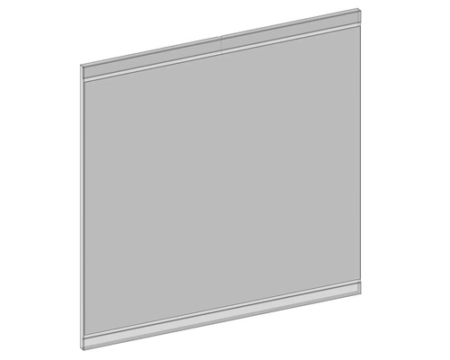 Coupe transversale d''une plaque de plâtre pour l''aménagement intérieur
