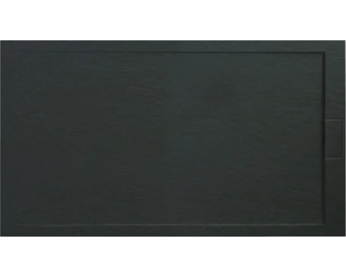 Duschwanne OTTOFOND Zona 1000 x 800 x 27 mm anthrazit strukturiert 878007 Dunkle Duschwanne