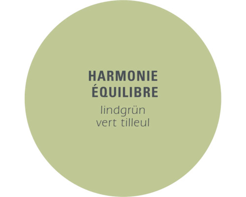 Harmonie Équilibre vert tilleul