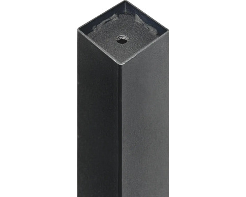 Pied de table métallique carré