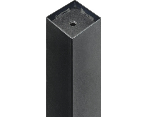 Pied de table en métal avec trou fileté