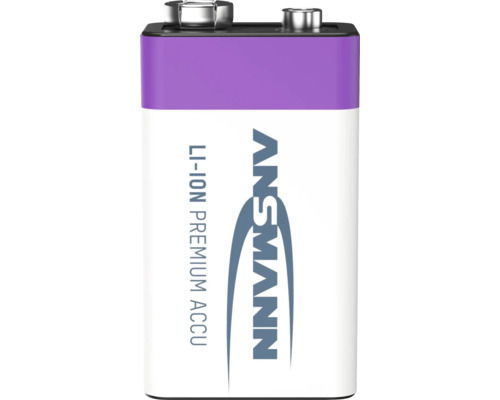 Ansmann Pile bloc lithium-ion Premium 9 volts