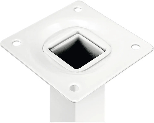 Tischbeinbefestigung mit Montageplatte