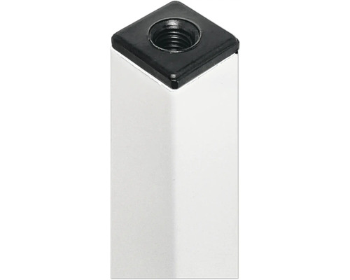 Vierkantrohr mit Gewindeeinsatz