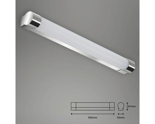 Applique d''une longueur de 592 millimètres et d''une largeur de 67 millimètres.