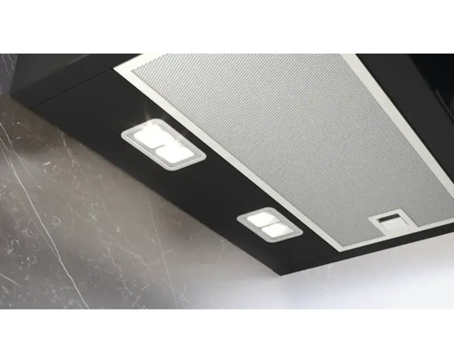 Hotte aspirante avec éclairage LED et filtre