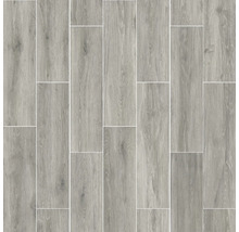 Carrelage sol et mur en grès cérame fin MIRAVA BERGEN grey 29.5x120x0.9 cm