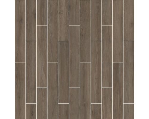 Pose de carreaux allongés aspect bois