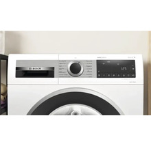 Bosch Waschmaschine der Serie 6 mit Bedienfeld und Programmauswahl