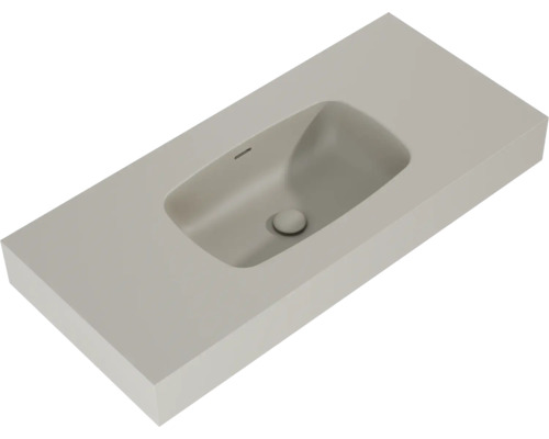 Waschtisch aus Mineralguss mit Becken