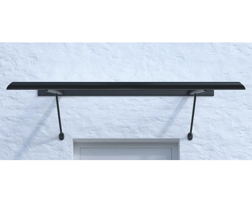 Vordach aus Metall zur Anbringung über einer Tür